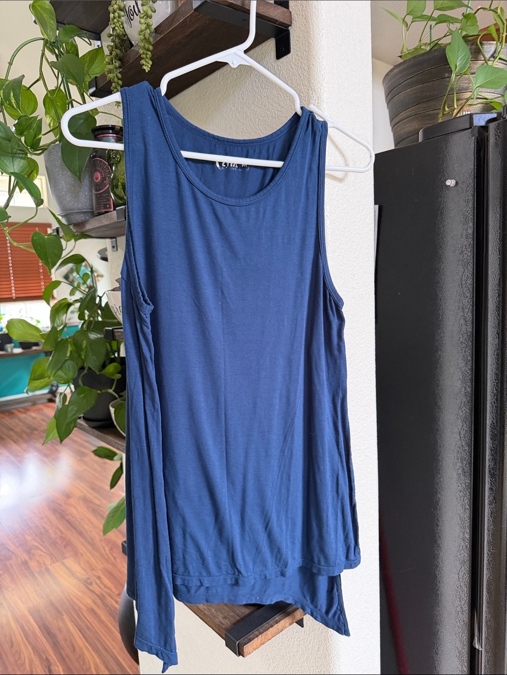 ZYIA Women's Navy Tank Top